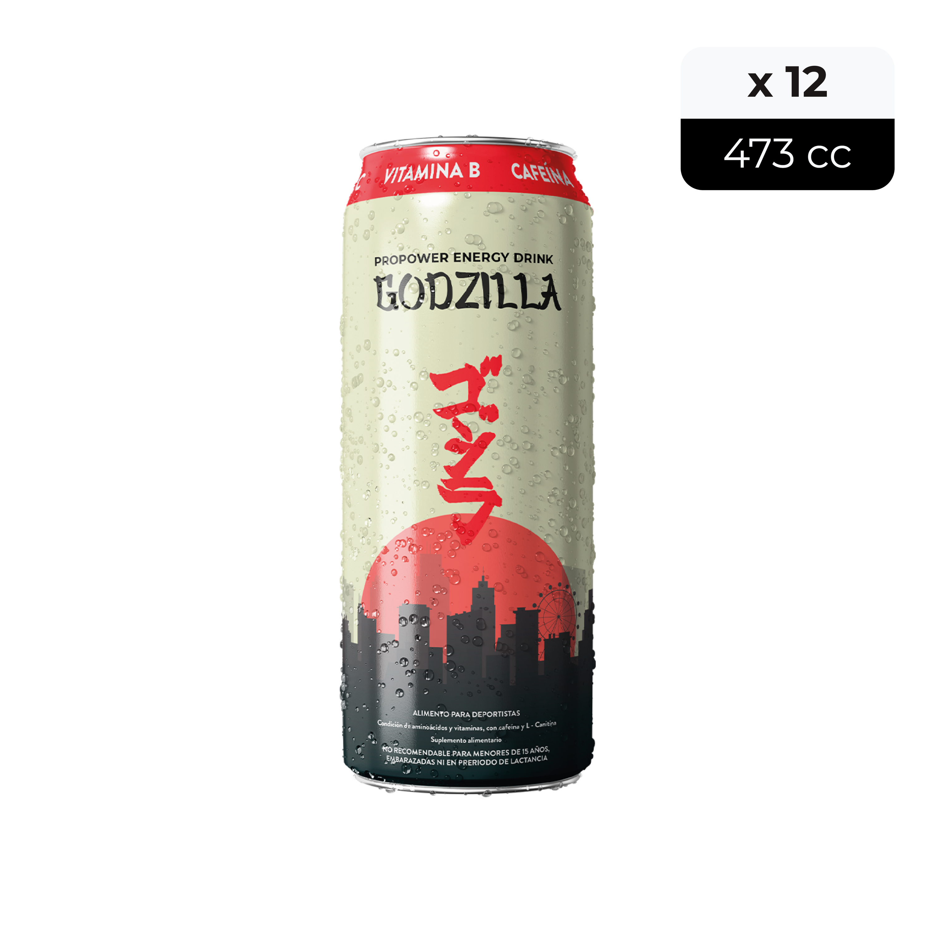 Energética Godzilla 473 cc