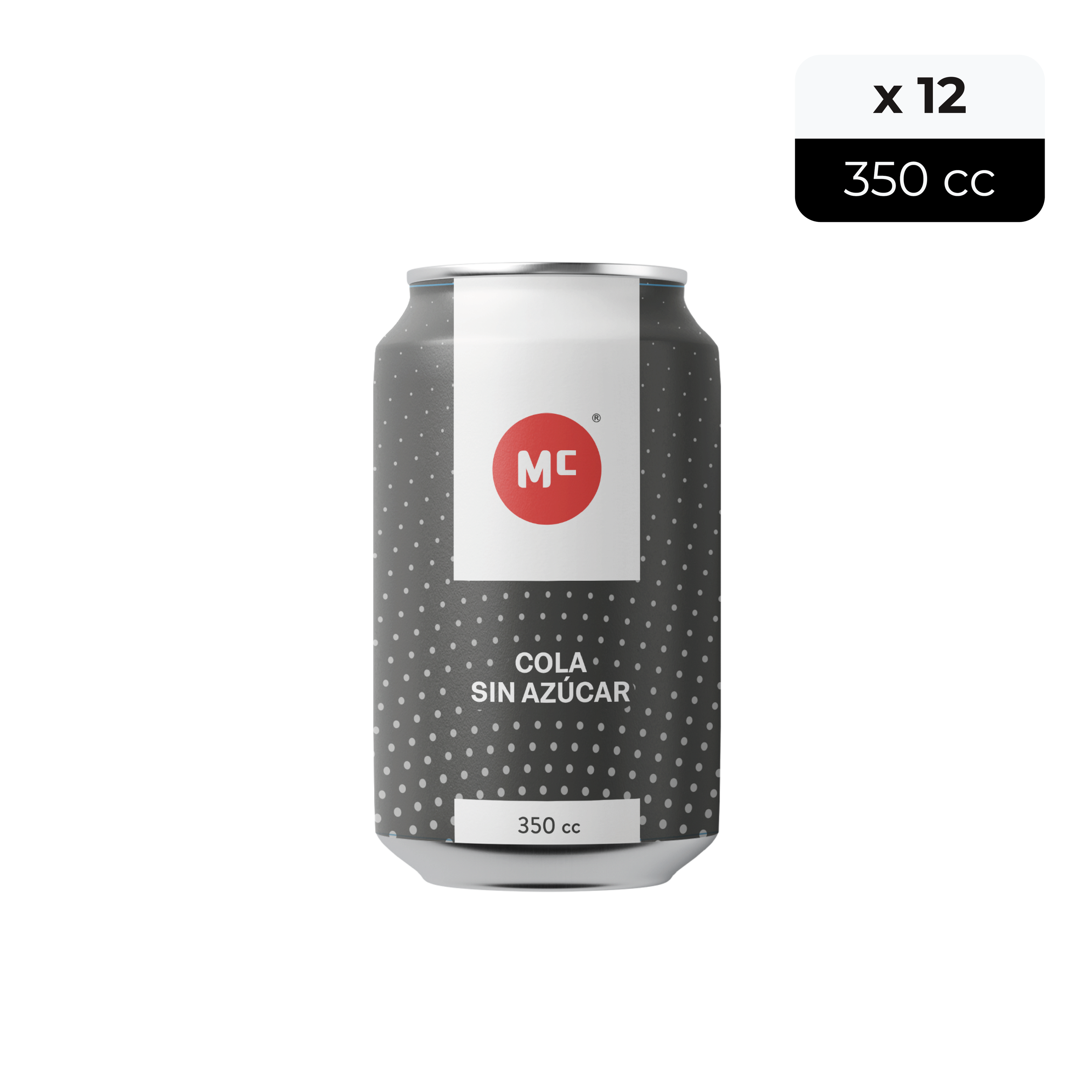 Bebida Mc Cola Sin Azúcar 350 cc